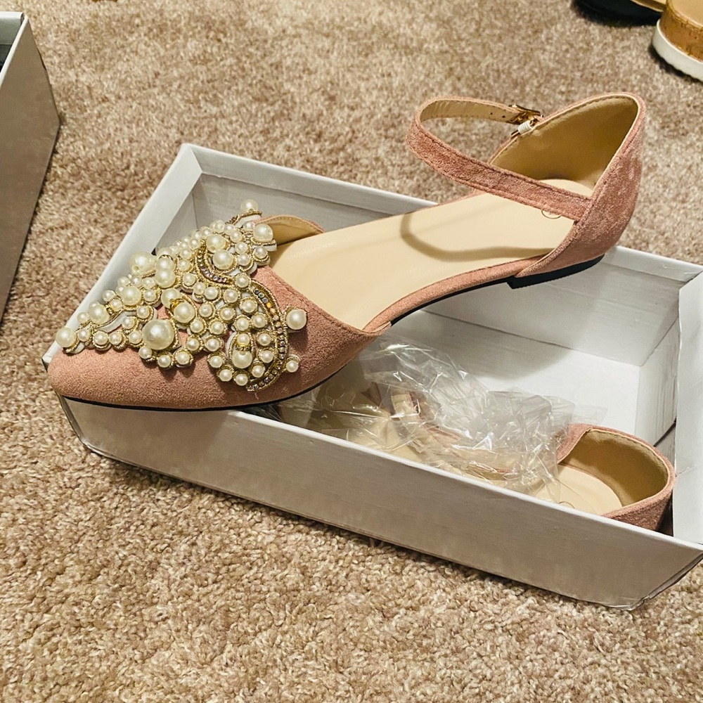 Suede  Flats💕